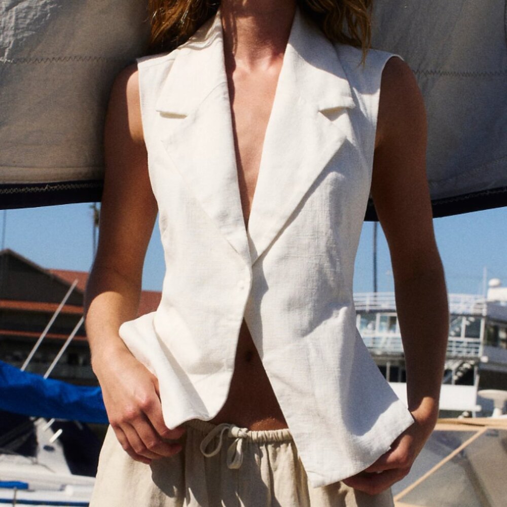Free People Alexandra Suit Vest